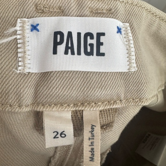 PAIGE DENIM Dion High Waist Cargo Trouser Flare Pants - Picture 10 of 13